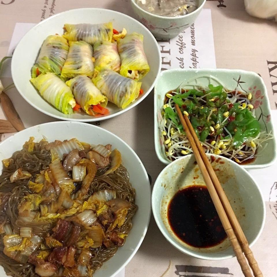 凉拌豆芽
