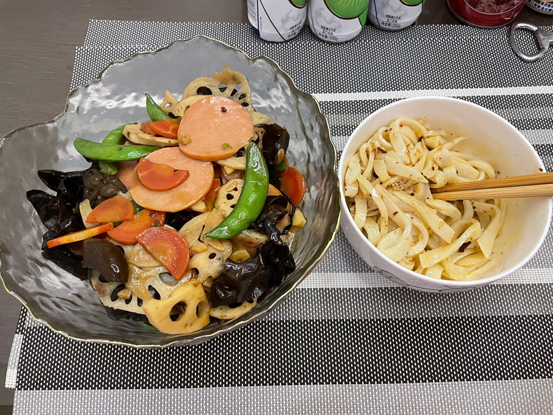 荷塘小炒（清爽又营养）