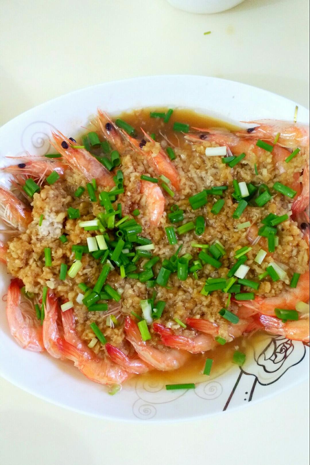 手机用户4558_bcoy做的蒜蓉蒸虾