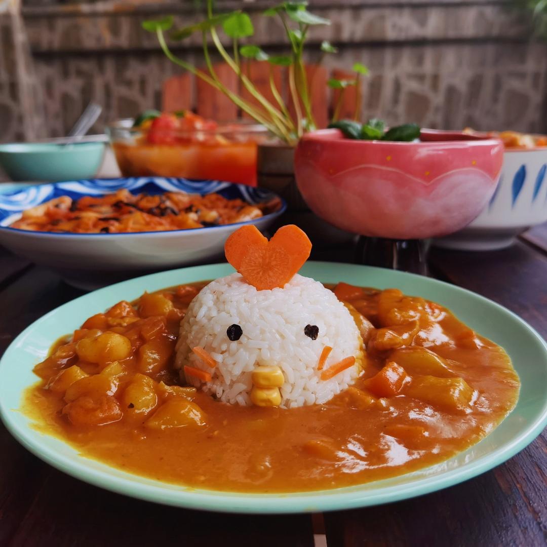 咖喱鸡肉饭