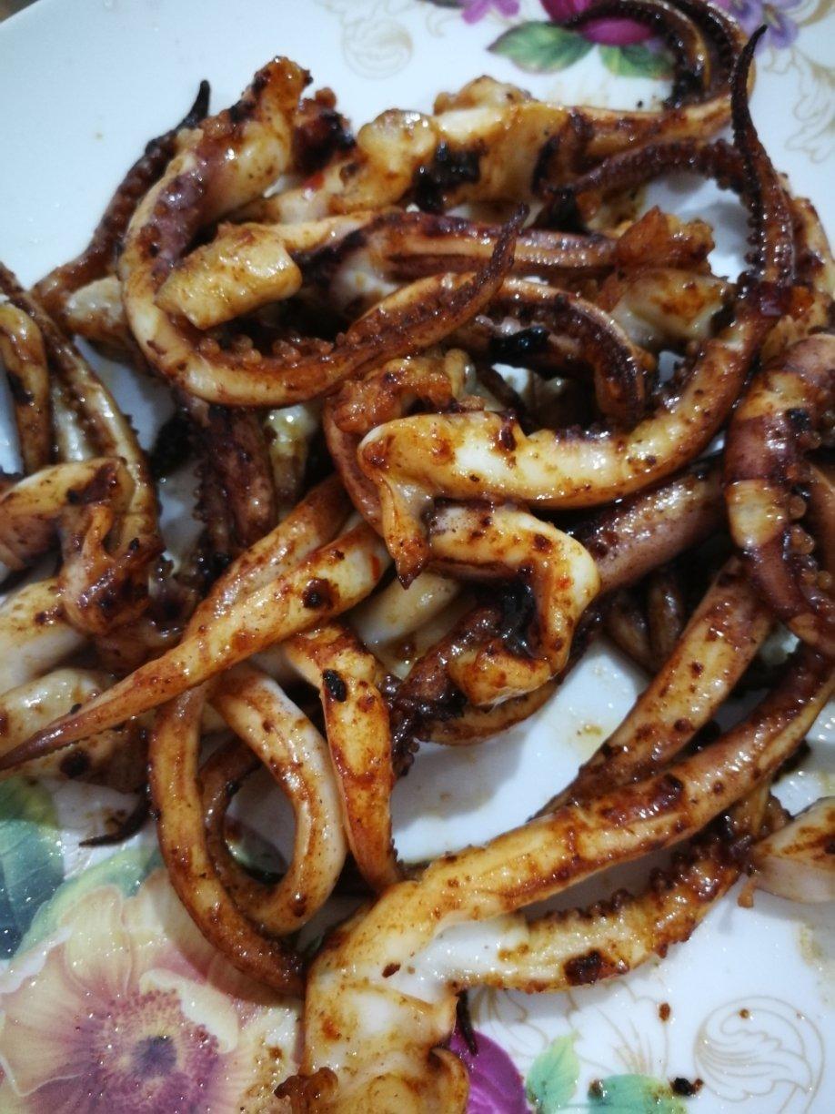 铁板鱿鱼家常版