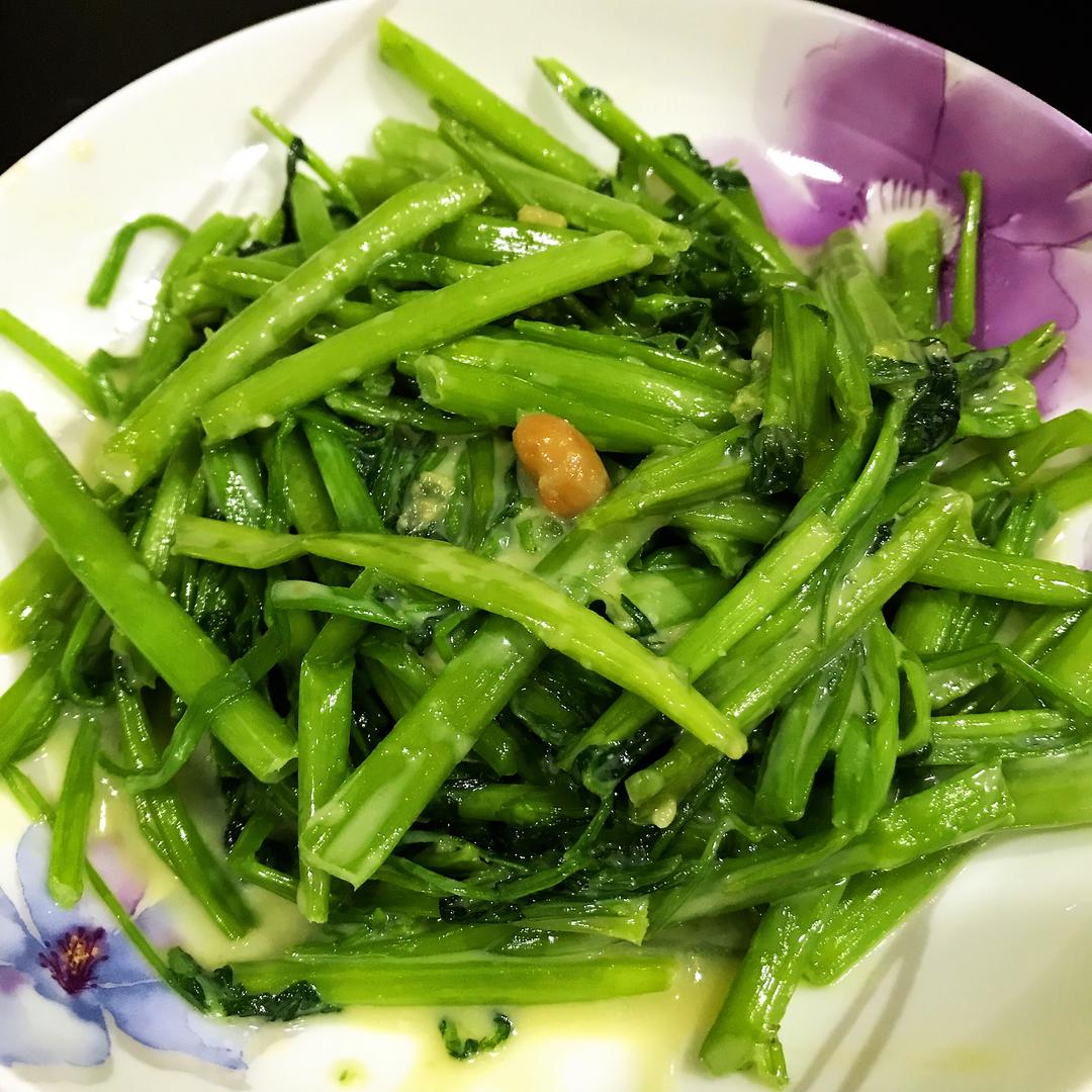 腐乳空心菜的做法