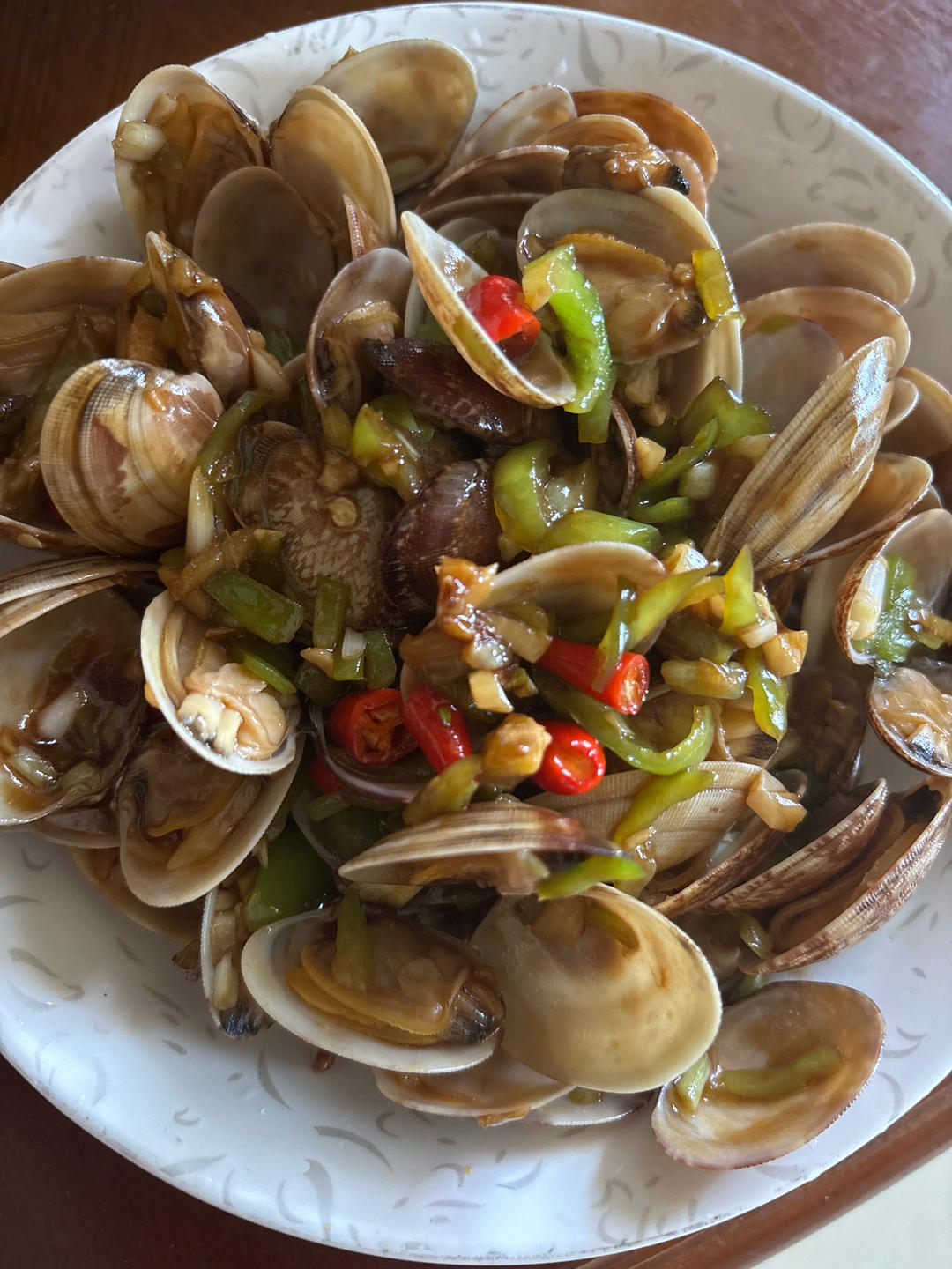 5分钟快手菜❗️秒杀路边摊爆炒花甲～好吃到爆