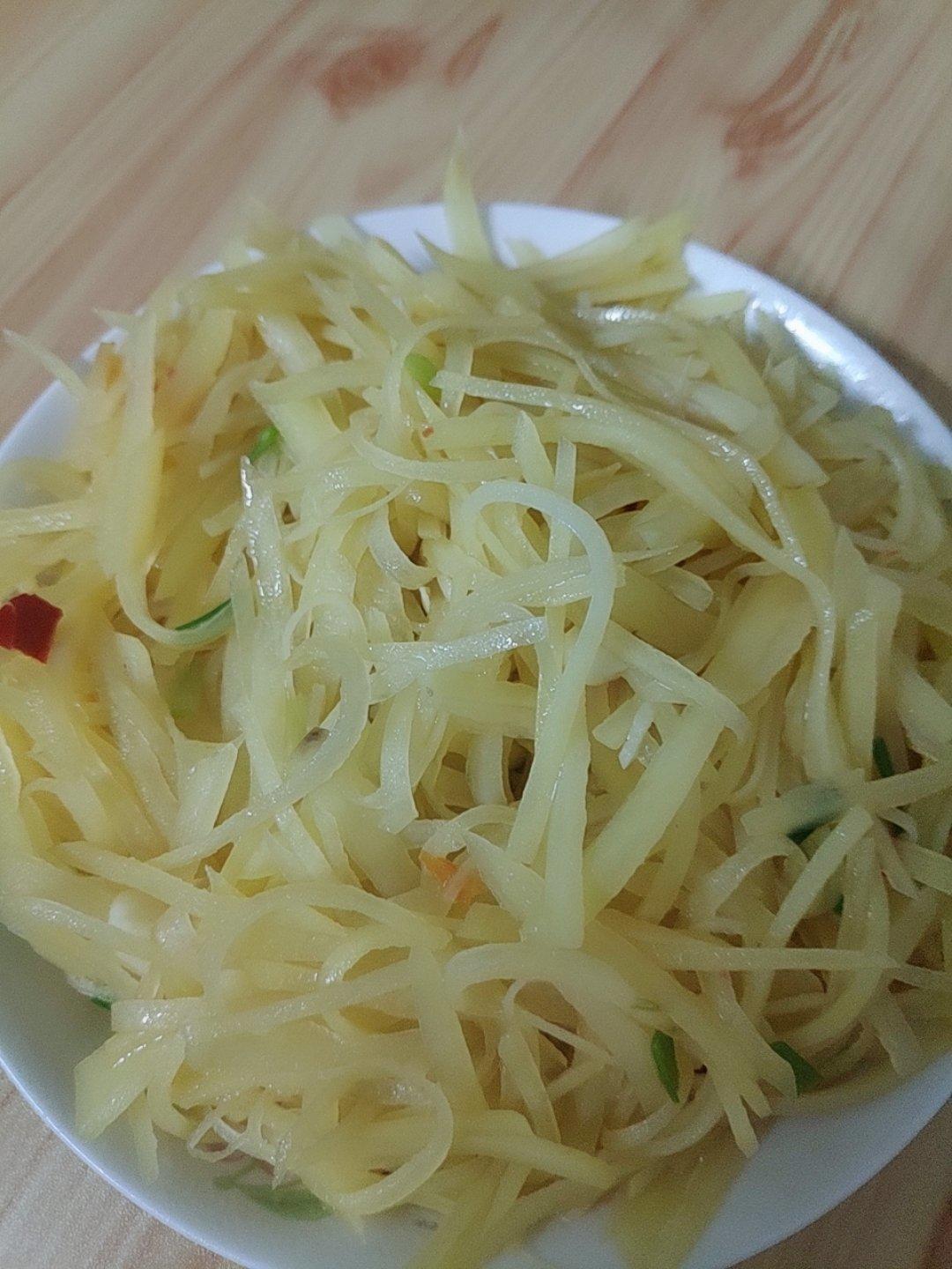 醋溜土豆丝