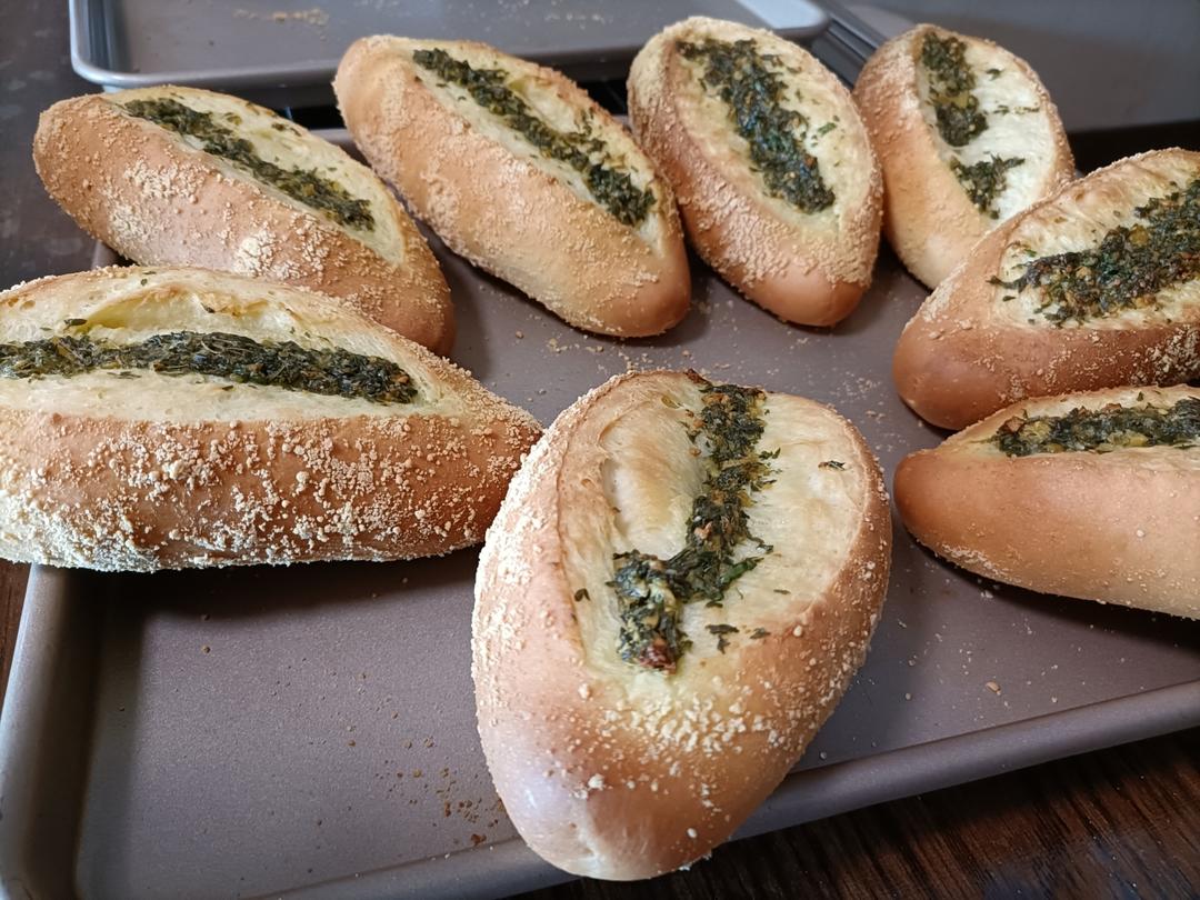 【复刻山姆蒜香乳酪软法面包】香气天花板！