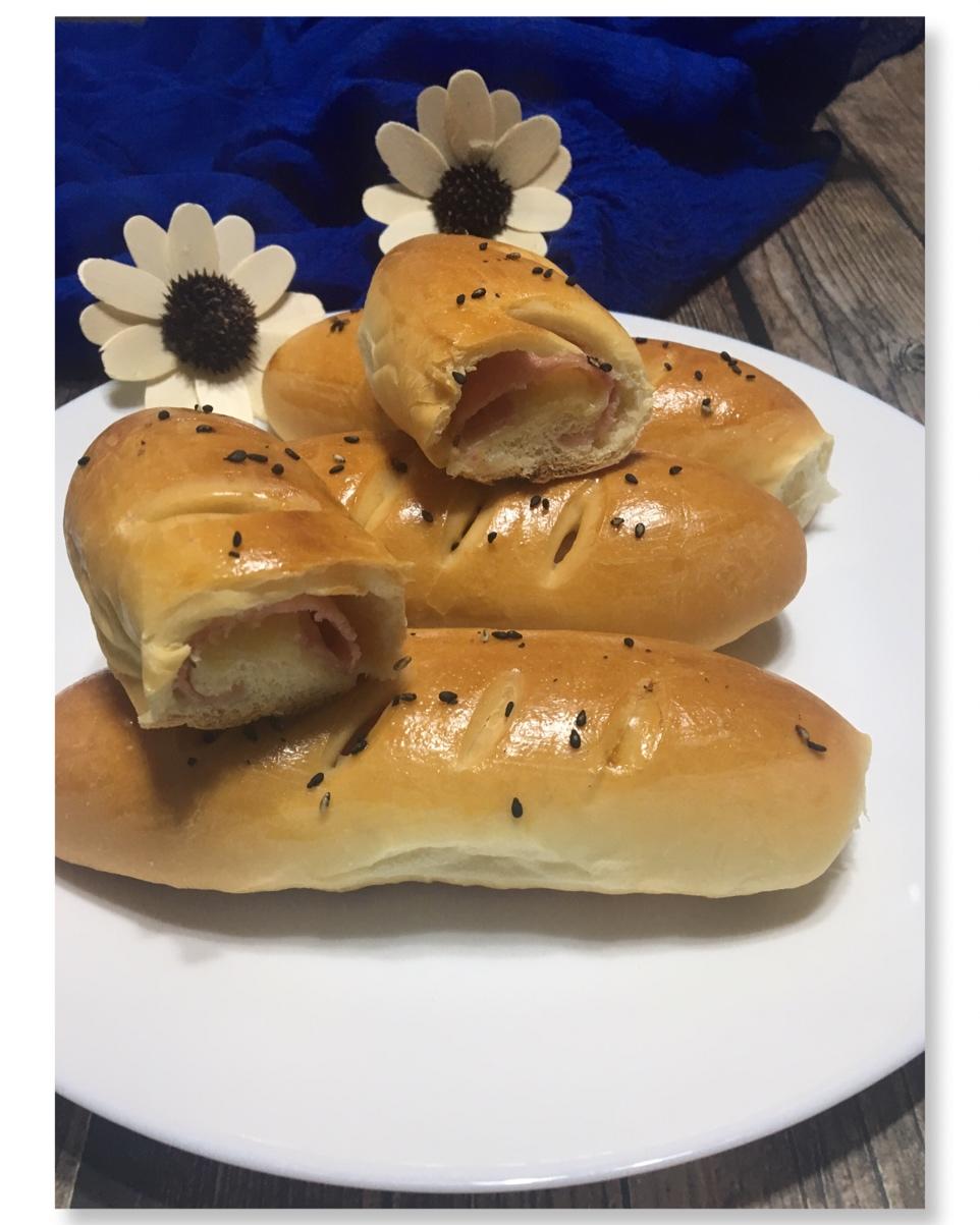 芝士火腿软面包（烘焙新手基础款）