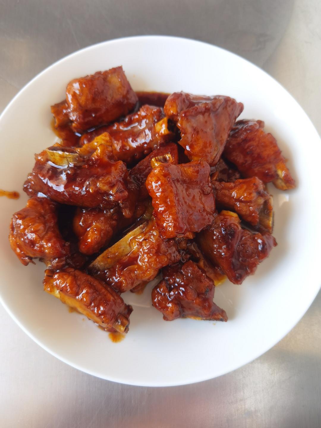 果粒橙排骨
