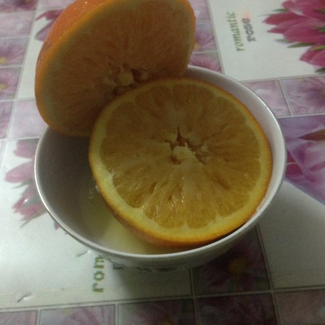 盐蒸橙子治疗咳嗽