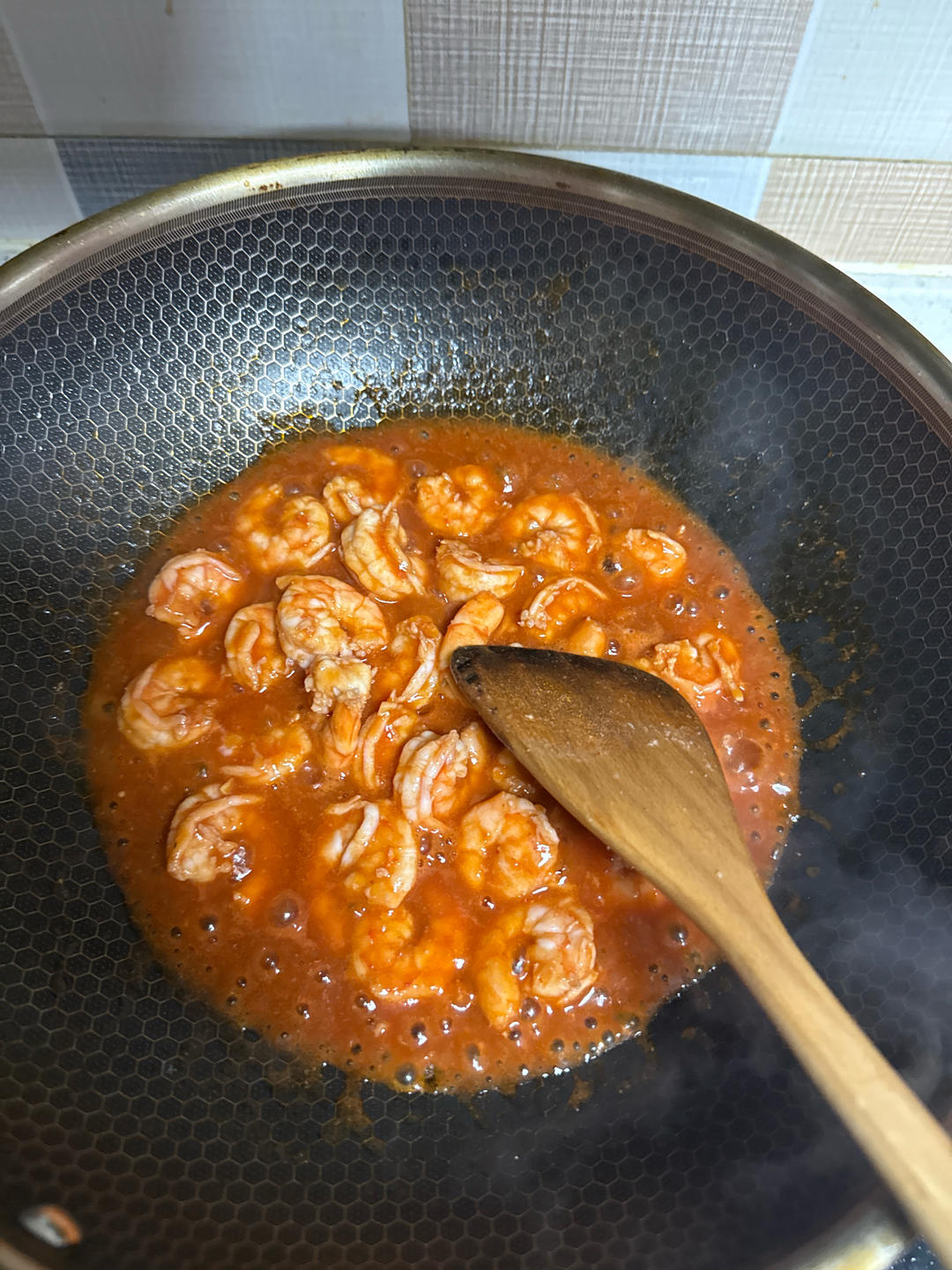 茄汁大虾仁🍤