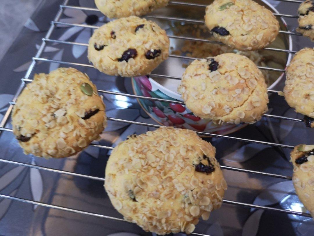 吃不腻的传统宫廷糕点——蔓越莓麦片酥