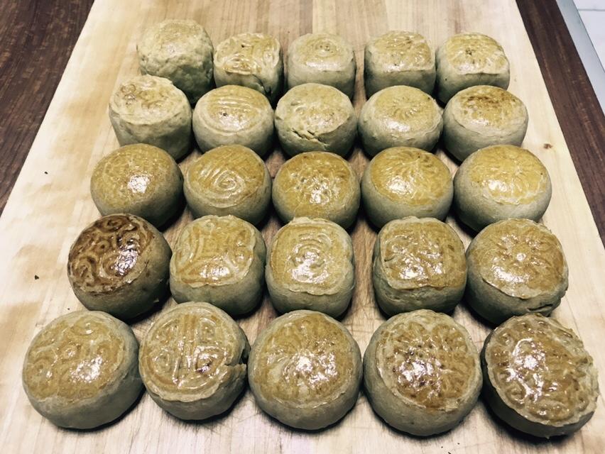 五仁月饼～不用转化糖浆的版本