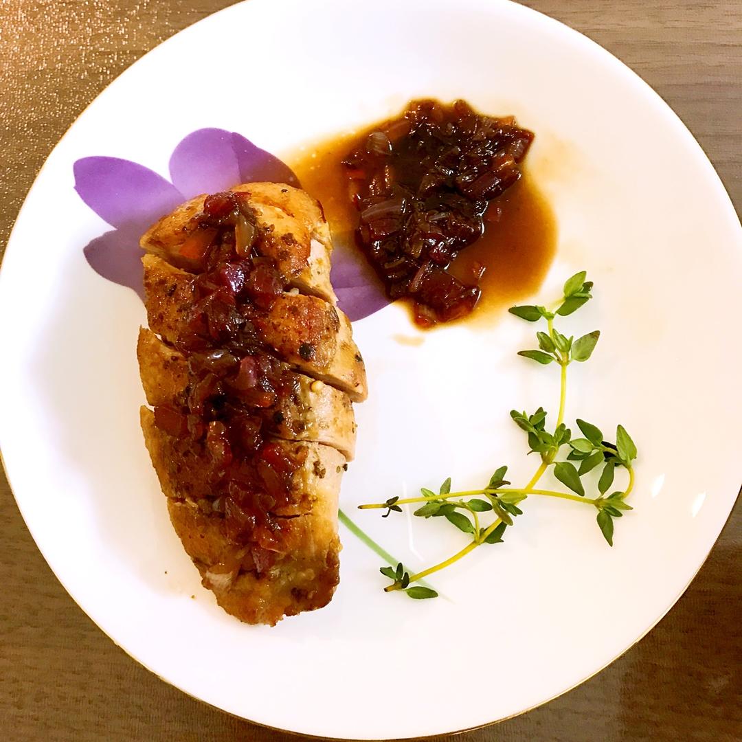 my喵做的法式鸭胸肉 magret de canard