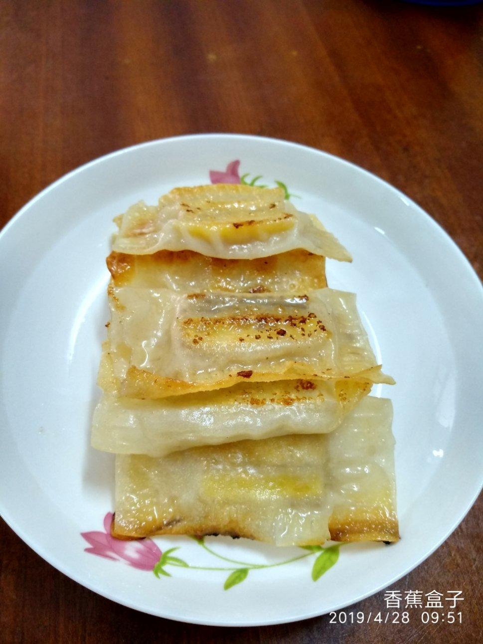 快手香蕉馅饼