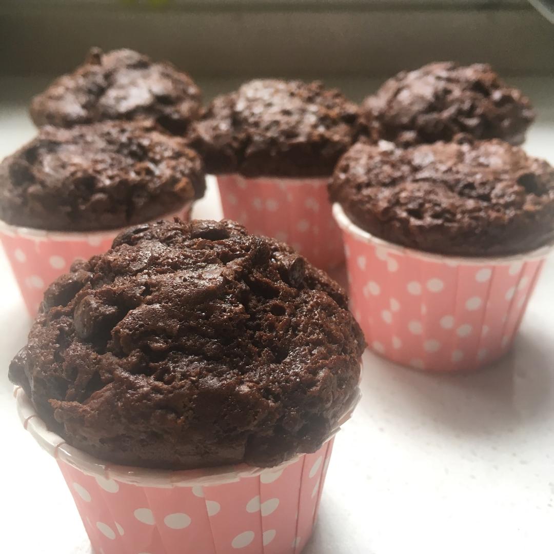 浓情巧克力摩卡马芬<Chocolate Espresso Muffins>