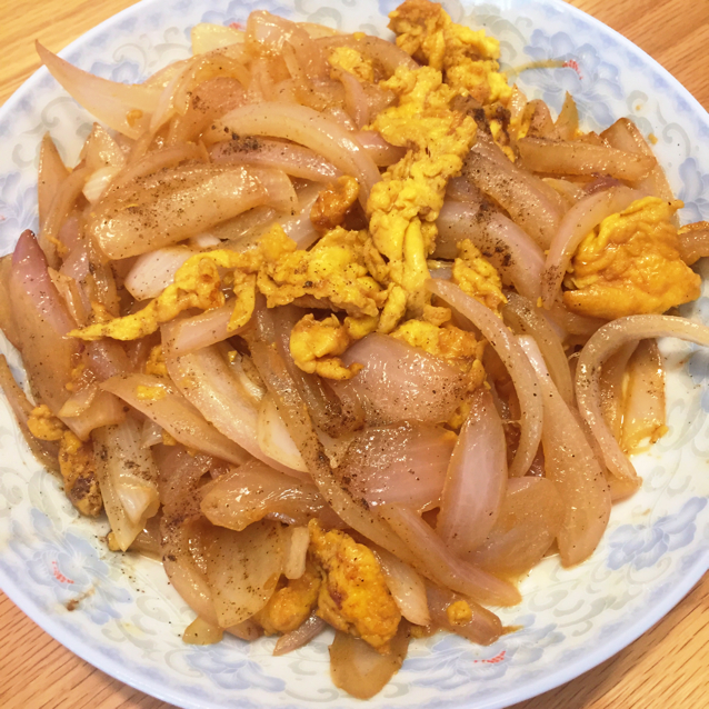 洋葱炒蛋