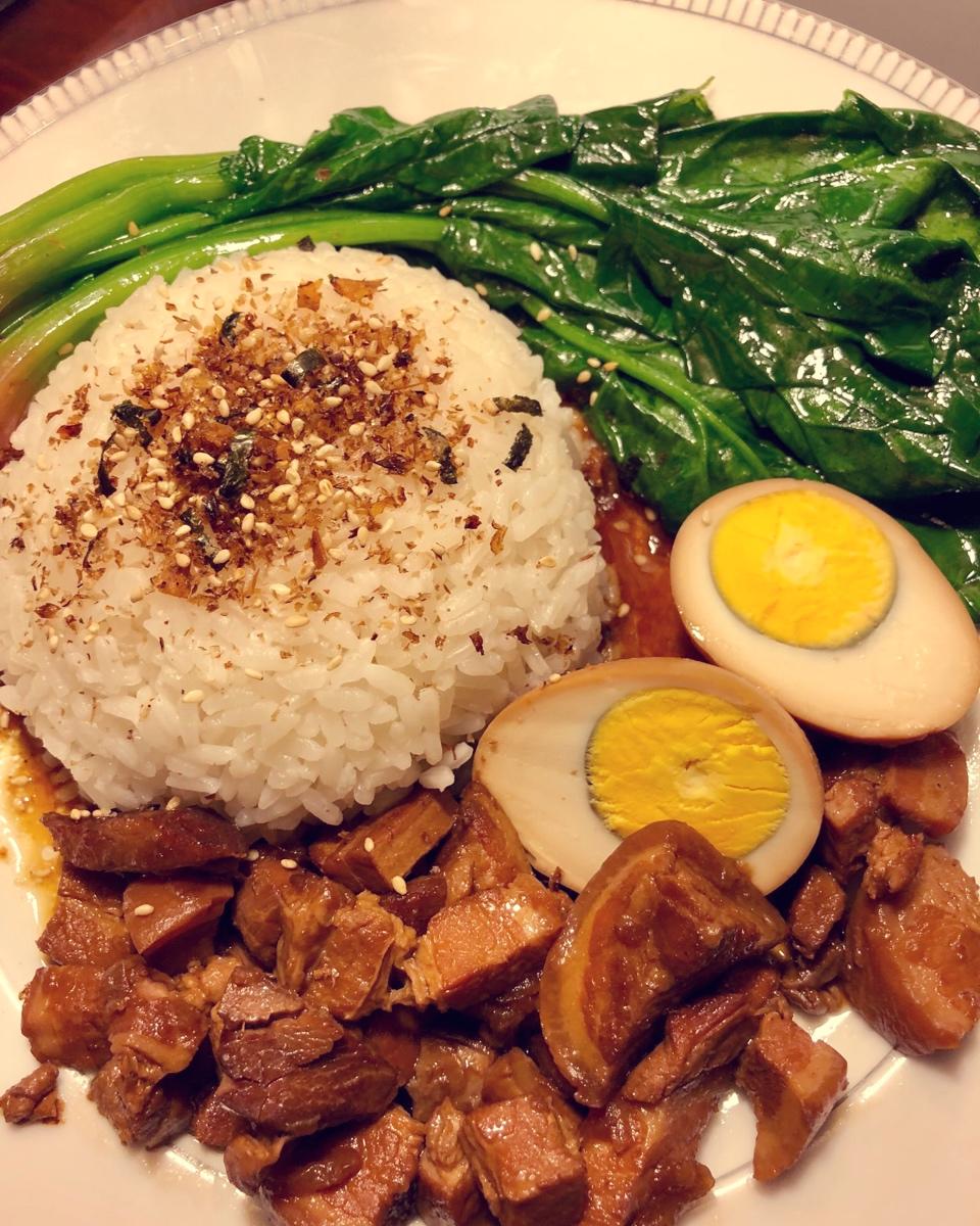 台湾卤肉  台湾卤肉饭Braised Pork Rice