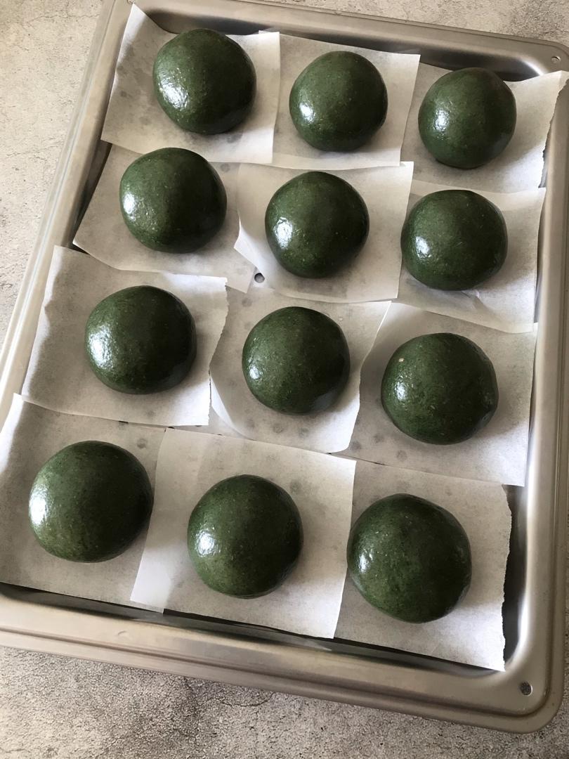 《Tinrry+》咸蛋黄肉松青团+红豆沙青团