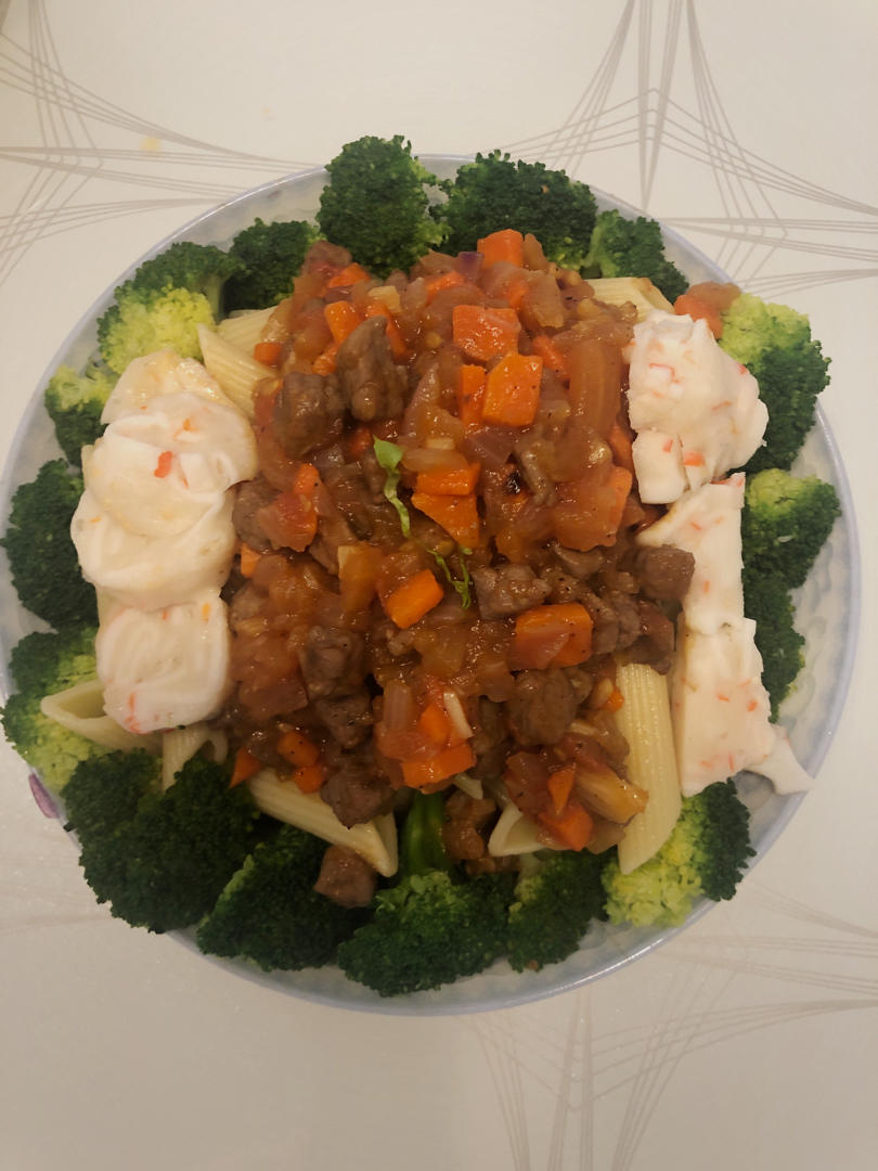 番茄肉酱通心粉