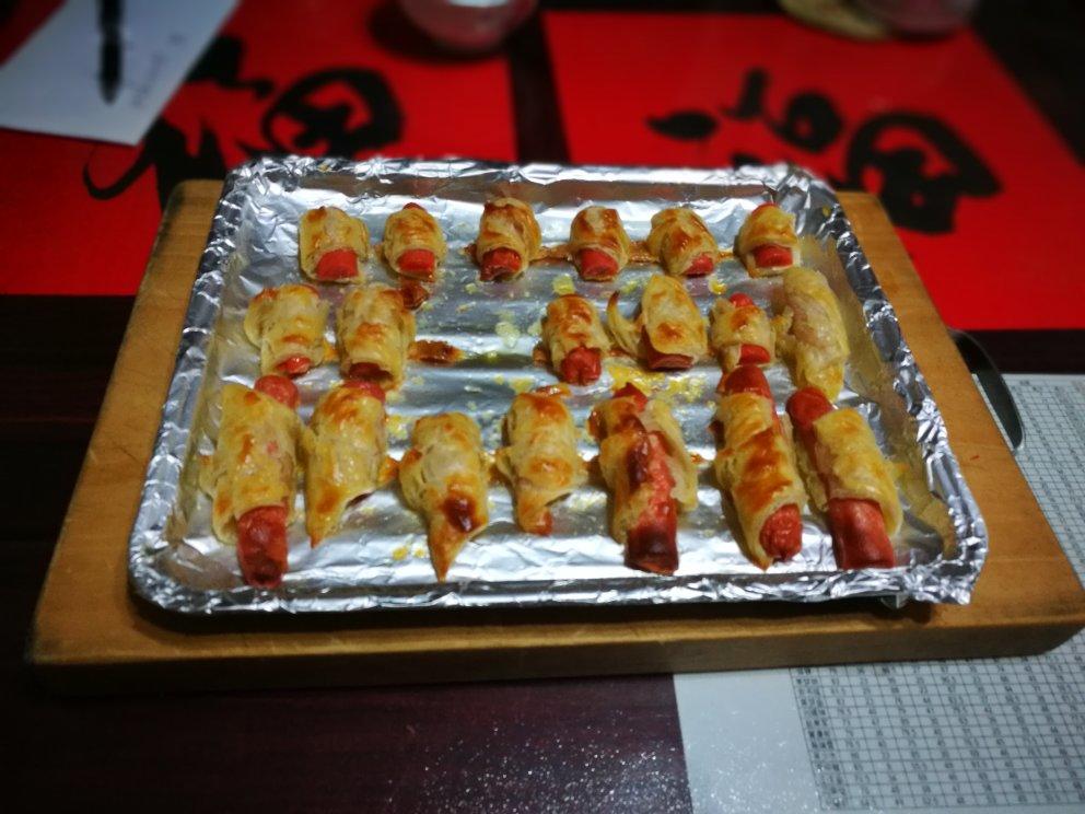 香酥香肠卷