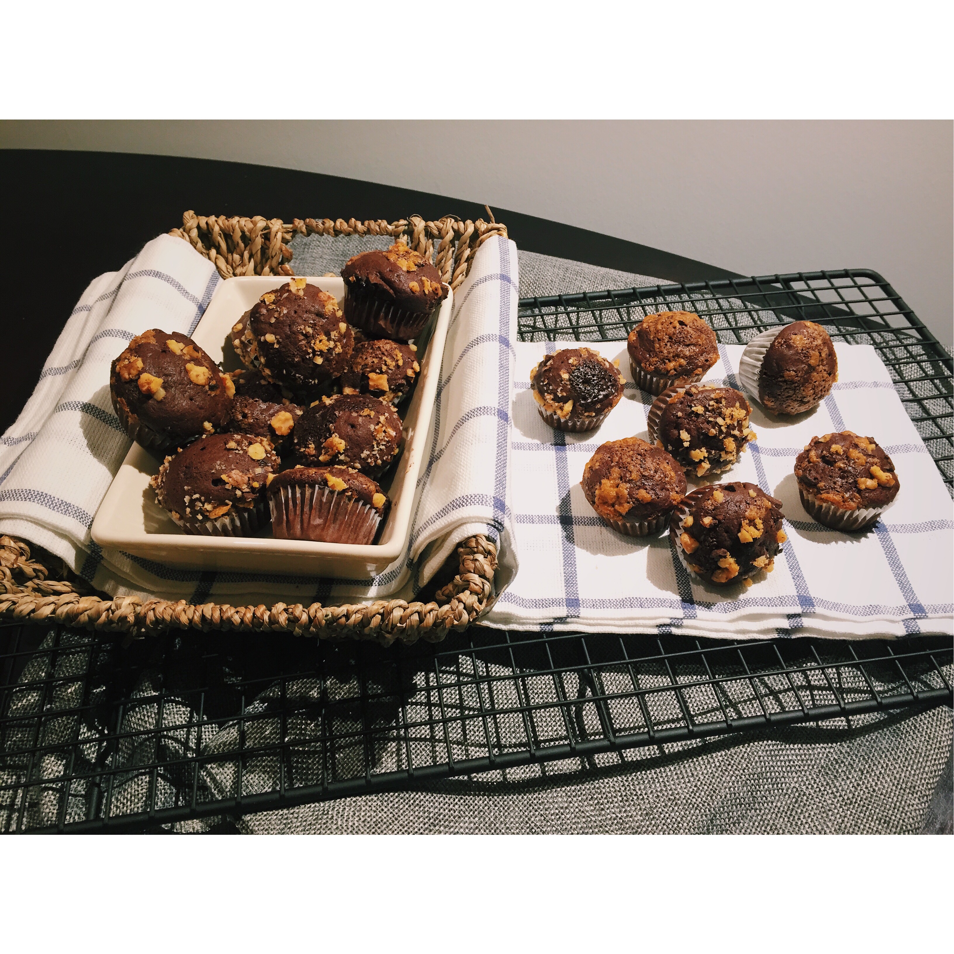 浓情巧克力摩卡马芬<Chocolate Espresso Muffins>