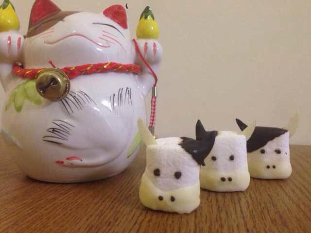 奶牛棉花糖