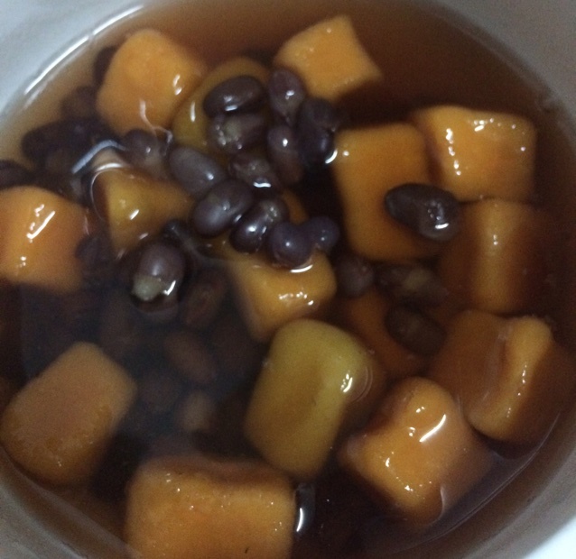 芋圆红豆汤