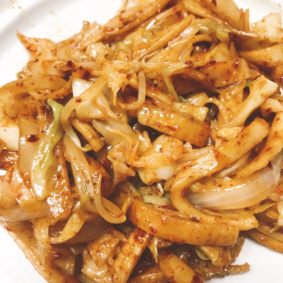 陕西私房炒饼[内附饼丝做法]