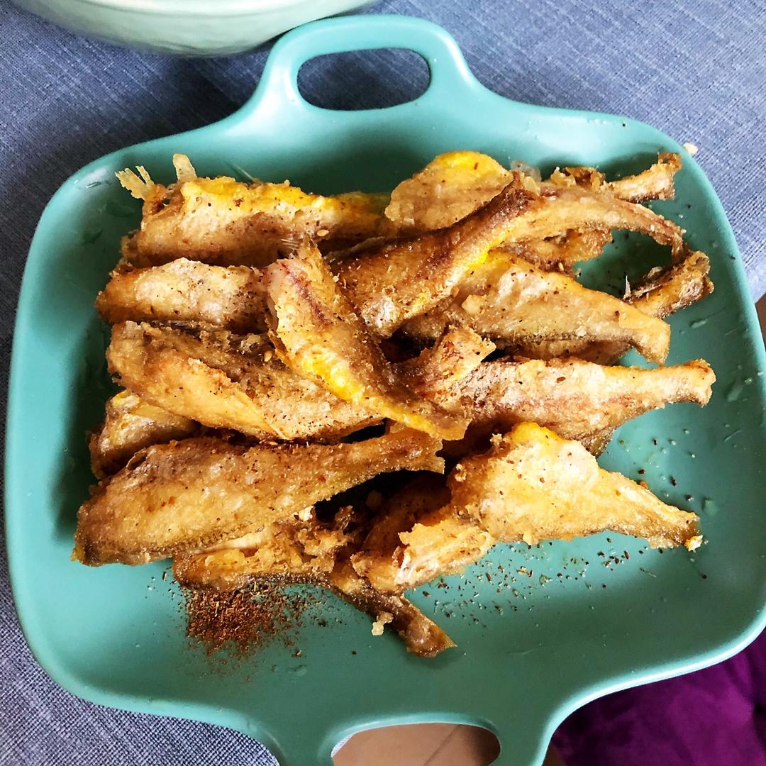 酥炸小黄鱼～吸油少
