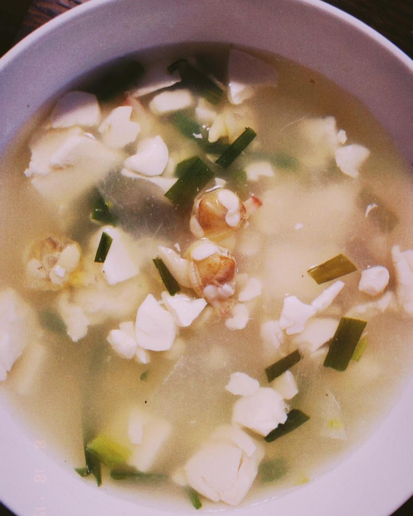 豆腐冬瓜蛤蜊汤