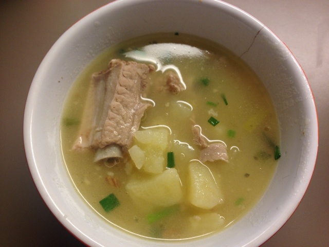 echo最烦是非题做的土豆排骨汤