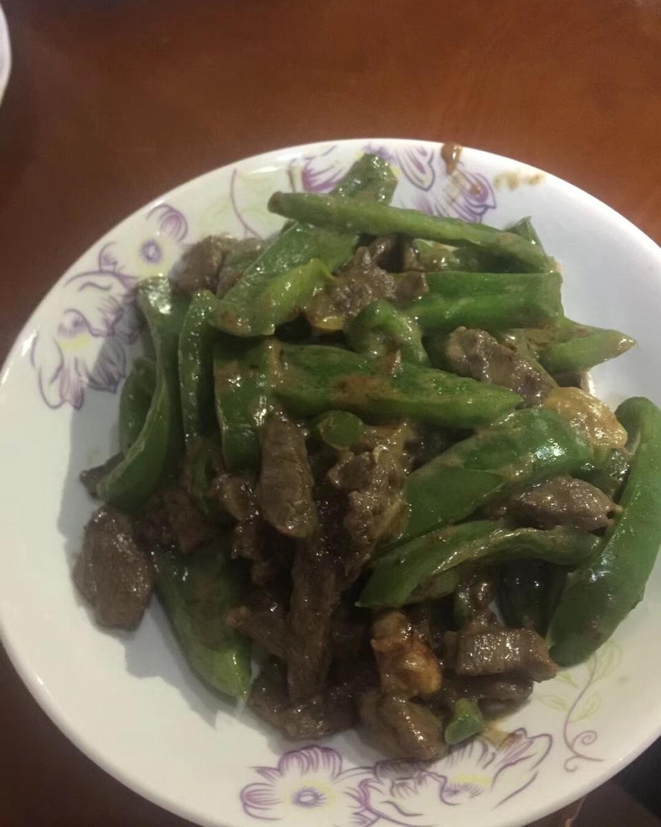 青椒炒牛肉