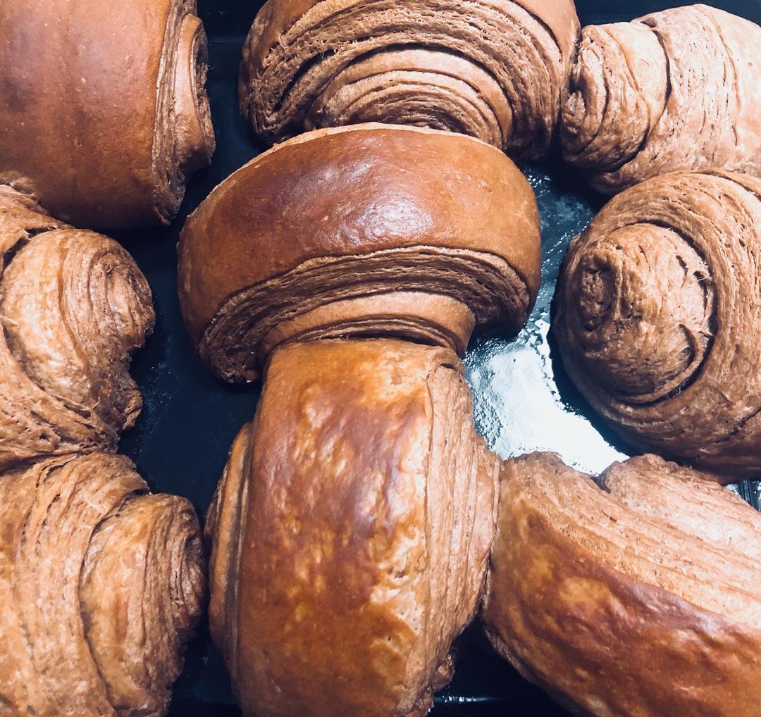 脏脏包-可颂牛角包Chocolate Croissants