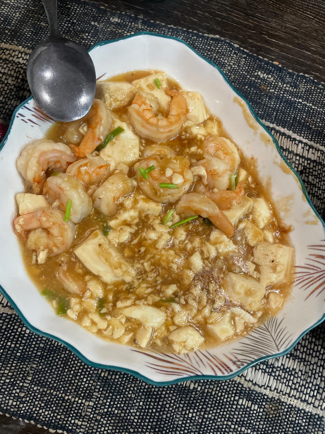 虾仁豆腐