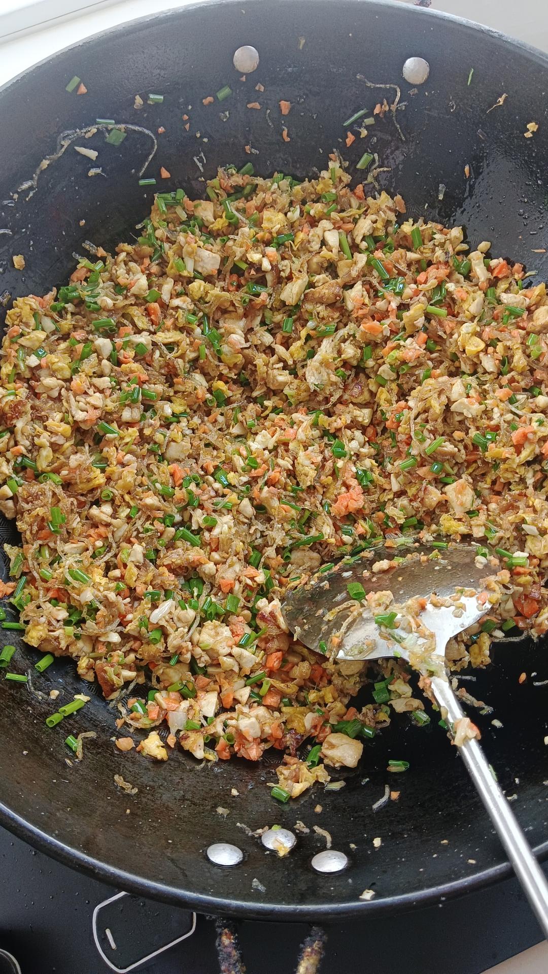 素饼素包子馅(鸡蛋豆腐粉丝馅)