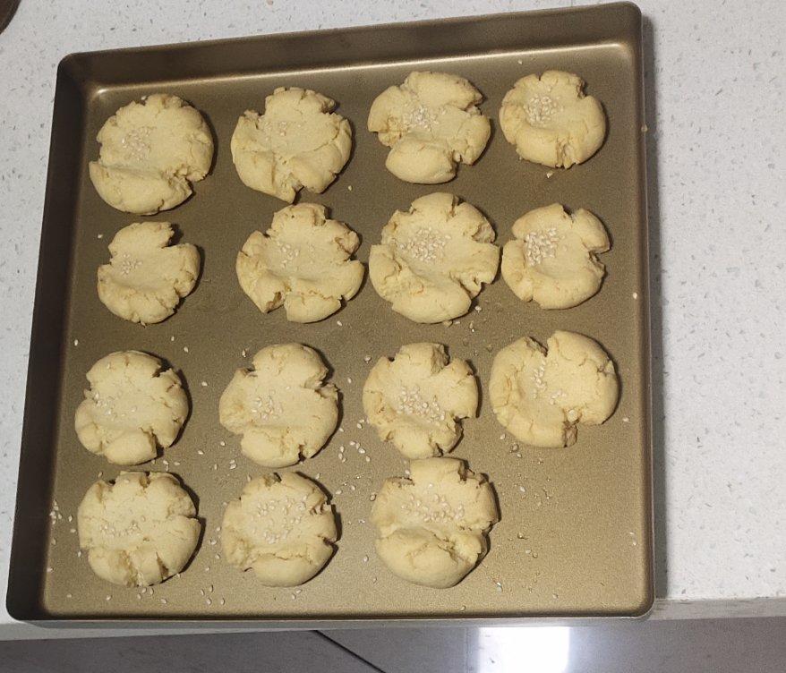 酥到掉渣！无需黄油的烤箱美食，巨好吃的桃酥