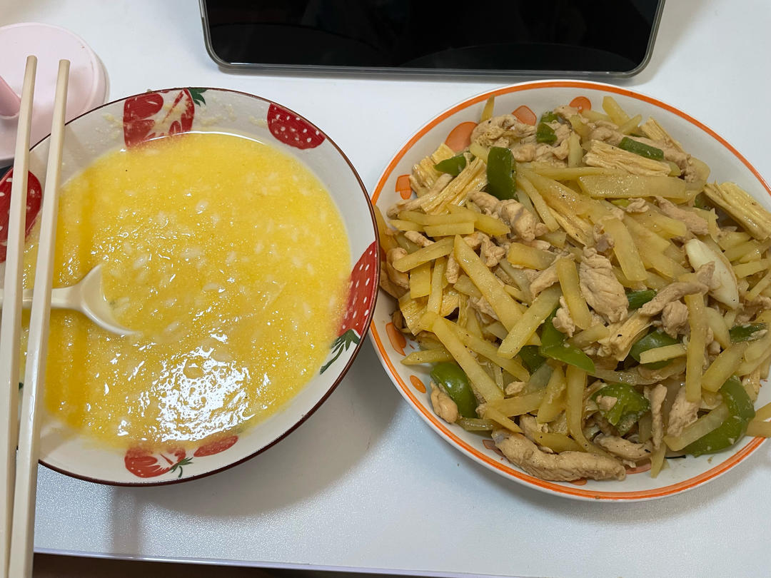 巨香的土豆丝炒肉丝