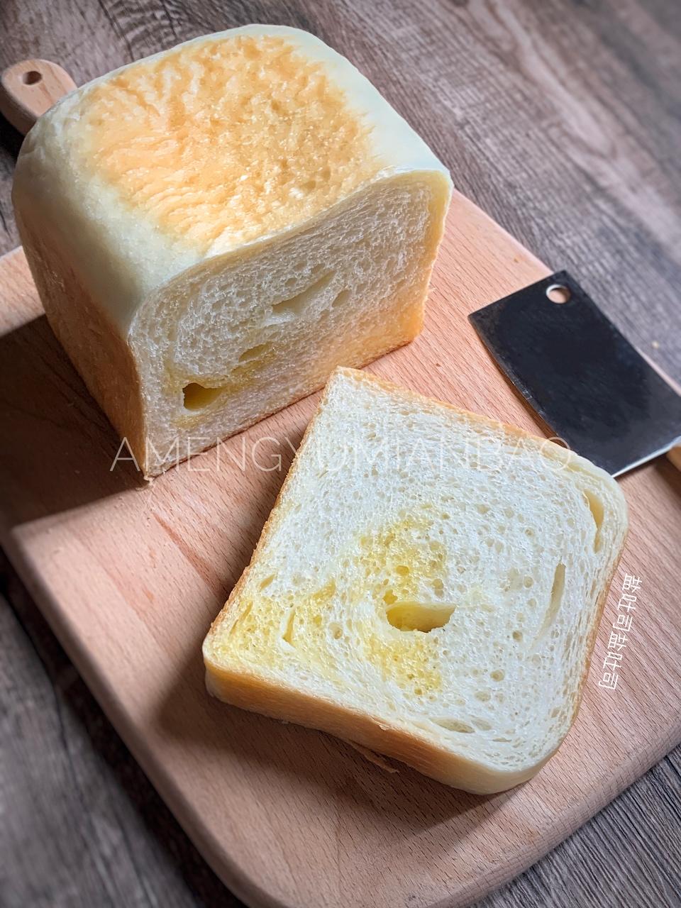 纯奶手撕吐司的做法 步骤1