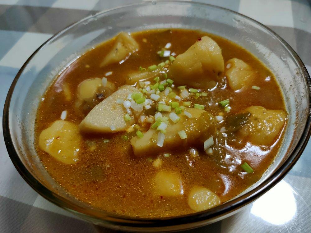 自创简易土豆咖喱鸡