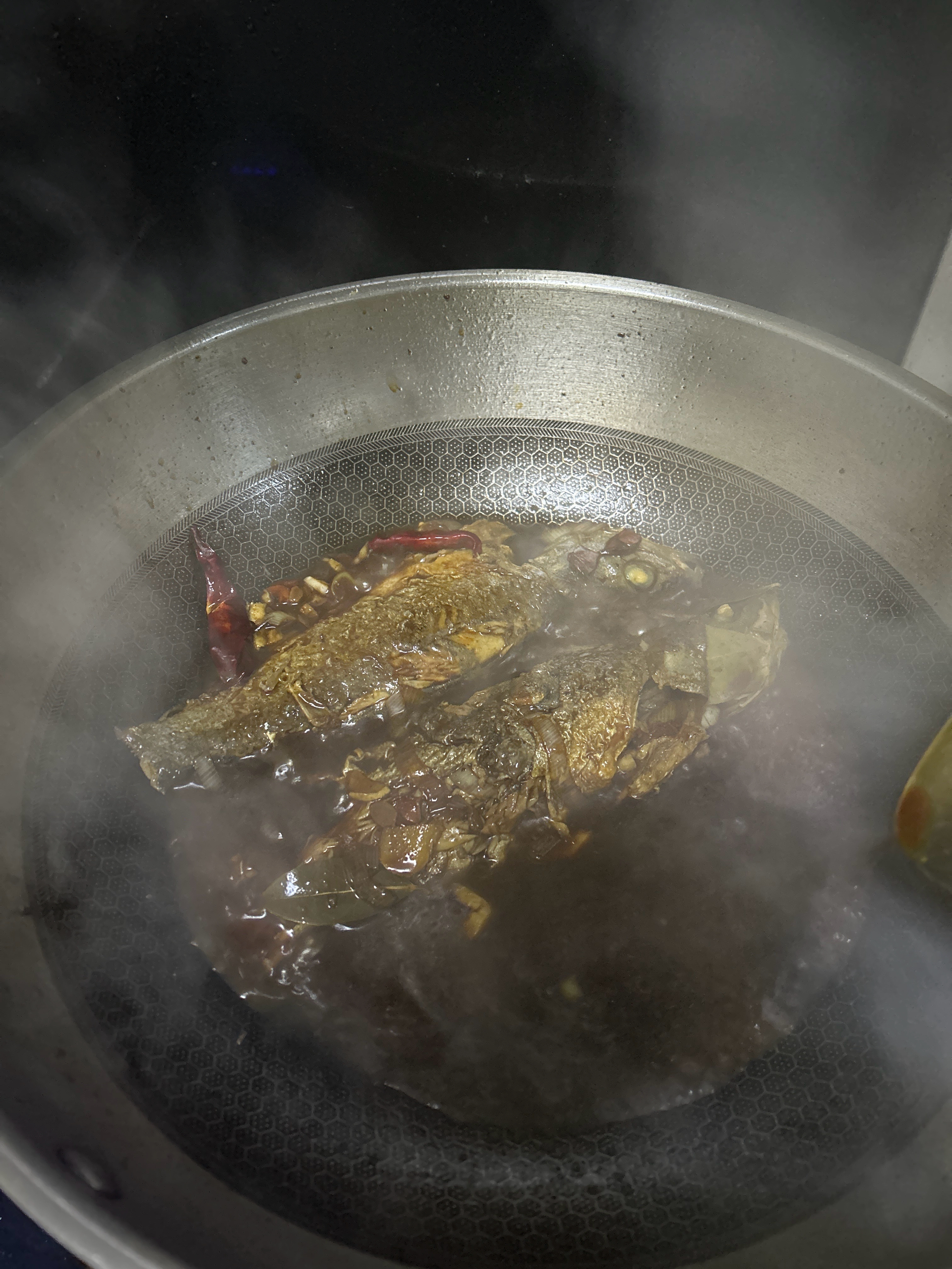 万能红烧方法—红烧鲈鱼
