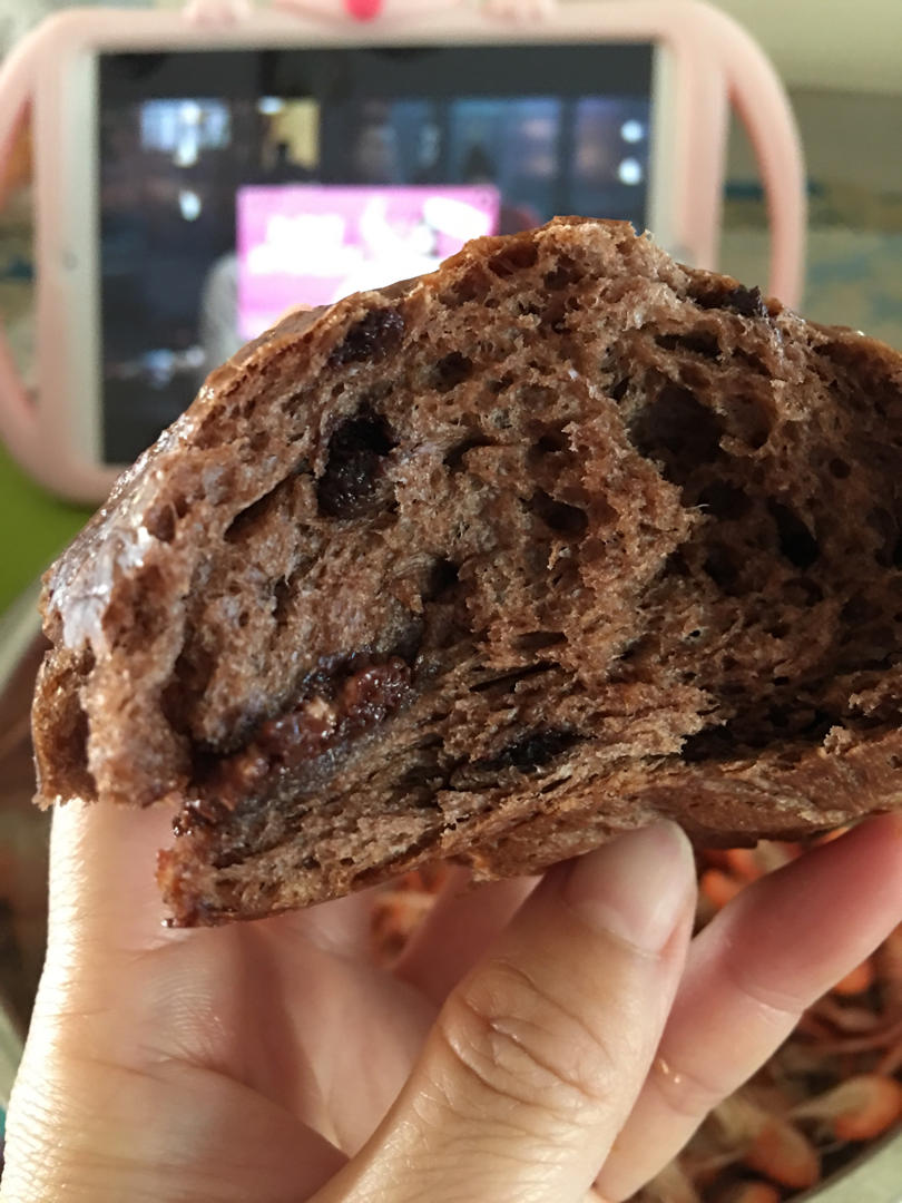 黑眼豆豆（最好吃的巧克力面包）