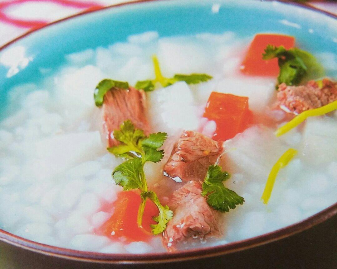 萝卜羊肉粥