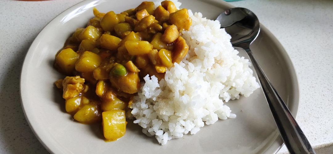 咖喱土豆盖浇饭