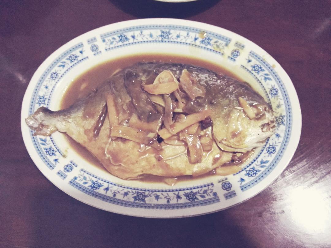 老爸私房菜:家炖平鱼