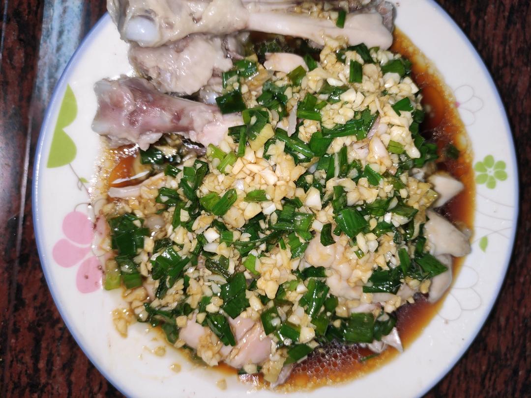 葱油鸡（鸡腿可以这样吃快手菜）
