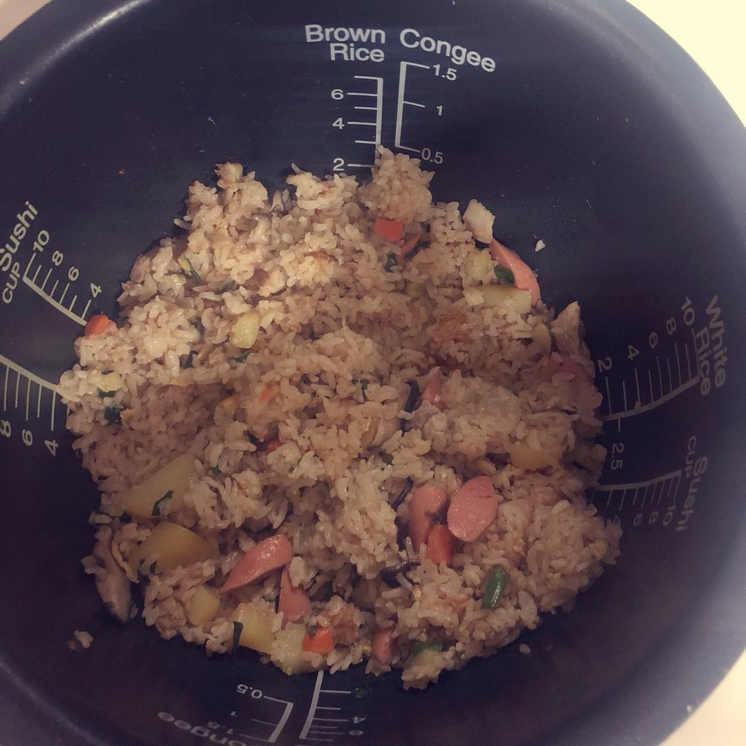 土豆焖饭（电饭锅版）