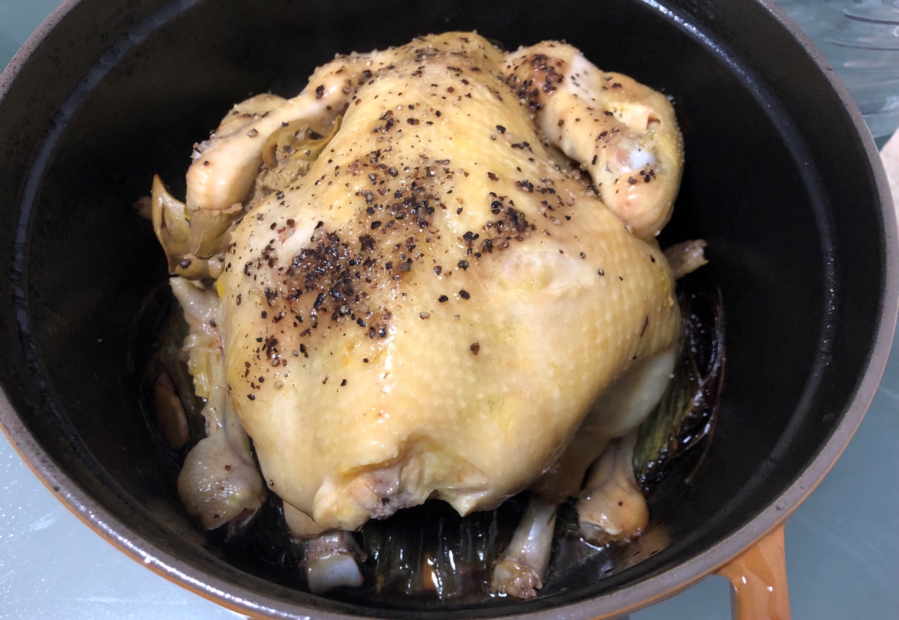 葱油焖鸡-Staub 铸铁锅