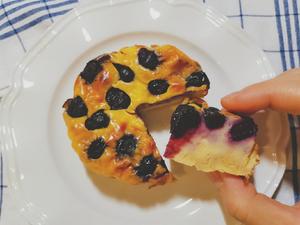 免打发蓝莓燕麦酸奶蛋糕的做法 步骤5
