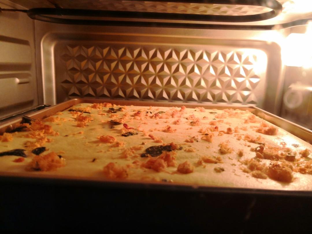 香葱肉松肥蛋糕卷～