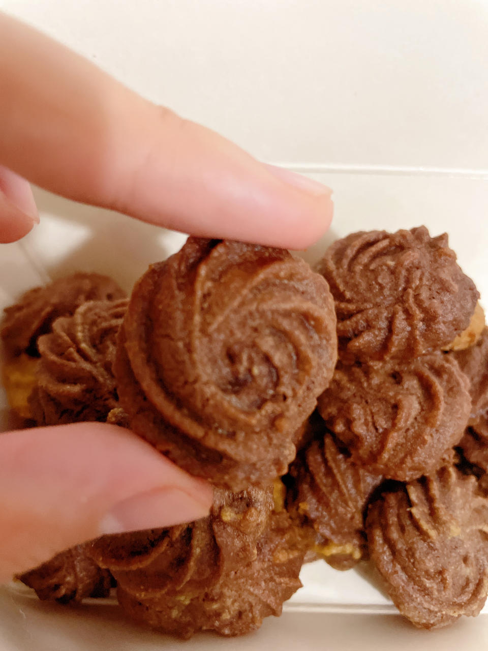 消耗吉士粉～4种材料超简易香酥曲奇
