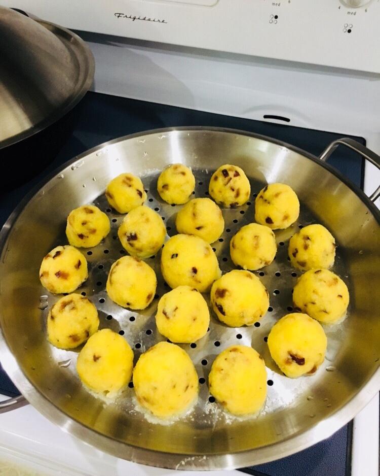 枣香玉米窝头